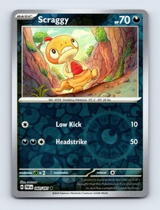 Scraggy Pokemon Card | eBay Scraggy Pokemon Card | eBay