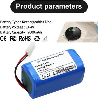 Vhbw batteria sostituisce iLife PX-B020 per home cleaner (2600mAh, 14,8V, Li -Ion) | Leroy Merlin