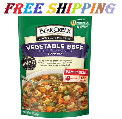 Bear Creek Soup Mix, Vegetable Beef, 8.1 Ounce