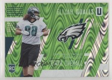 2017 Panini Unparalleled Class of Rookie Lime Green /499 Elijah Qualls #246 b4a