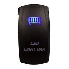 Dragonfire LED Light Bar On/Off Switch - Blue ATV/UTV 521383 dfr521383