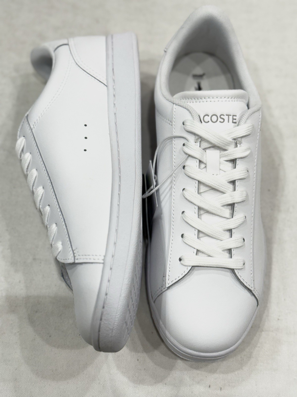 Lacoste, Carnaby Set 224 10 SFA Women’s Lether Sneakers, Color White, Size 8 image 6