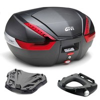 Givi V47NN Bauletto 47LT Schwarz + SR3117 Piastra Suzuki V-Strom 1050 2025 2026