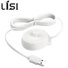 USB Electric Toothbrush Charger Base for Oral B Braun Charging Dock White