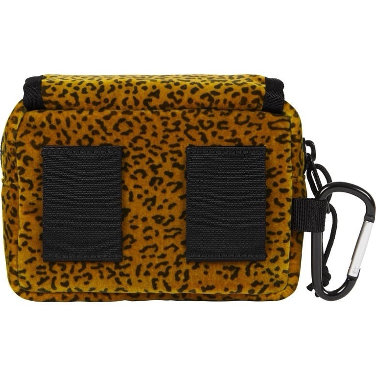 Supreme Velvet Mini Pouch Tan Leopard FW25 NEW | eBay