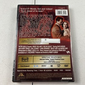 Kiss Me Deadly DVD 1955 Vintage Classics Ralph Meeker Robert Aldrich