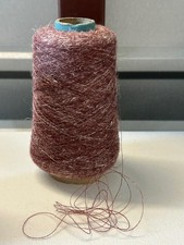 Spool Cone Peru 2/40 Soft Lace Baby Alpaca Yarn w/Linen 8.4oz 240gr 7006 Grape