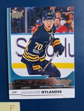 2017-18 Upper Deck Alexander Nylander #222 Buffalo Sabres Young Guns Rookie RC