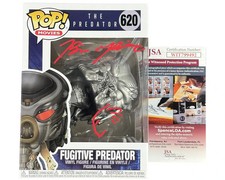 Brian A. Prince signed & sketched Funko Pop Figure Fugitive Predator JSA