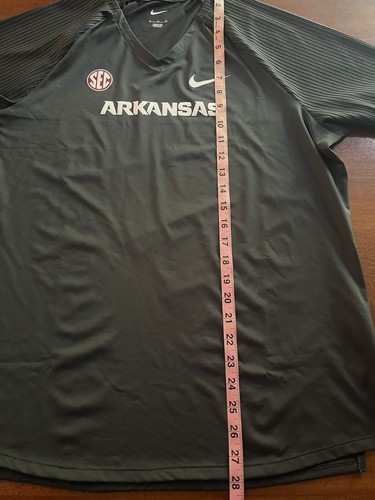 Nike Pro Elite Arkansas Razorback Track &Field Running Shirt Size XL Made In USA - Picture 7 of 7