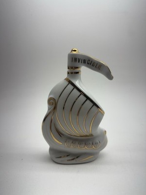 Genuine Limoges Larsen Cognac Invincible Empty Bottle With Cork And Half A Box