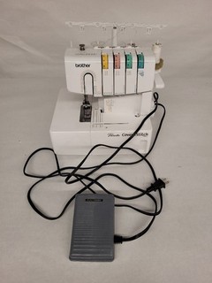 Brother 2340CV Coverstitch Serger Powers On