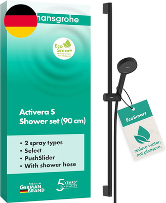 Hansgrohe Activera Select S - Duschset Mit Duschkopf Wassersparend (Ecosmart, 2 