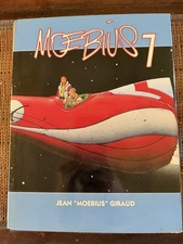 MOEBIUS 7 - 1990 HARDCOVER - RARE, LIMITED RELEASE, SIGNED BY MOEBIUS - 357/1500