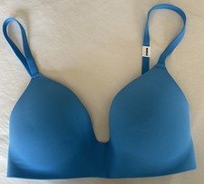 Victoria's Secret Pink Women's Push Up Bra Size 32DD New with Tags Blue