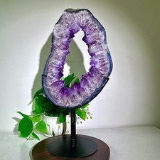 13.95LB  High quality amethyst cave pieces hand cut and repaired