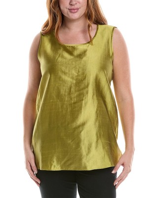 Marina Rinaldi Plus Bamby Silk Top Women's  12