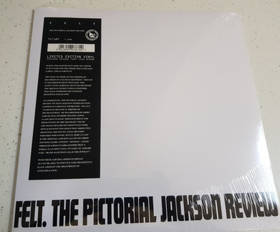 Felt   - The Pictorial Jackson Review  -  12'' Vinyl Album  2018 Reissue
