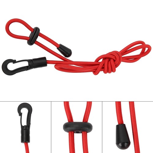 (Rot) Portable Outdoor Nylon Elastic Paddle Leine Für Kanu Kajak Angelrute TN - Bild 2 von 13
