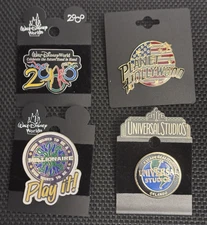 Collector Trading Pin Lot Universal Studios/Disney/Planet Hollywood