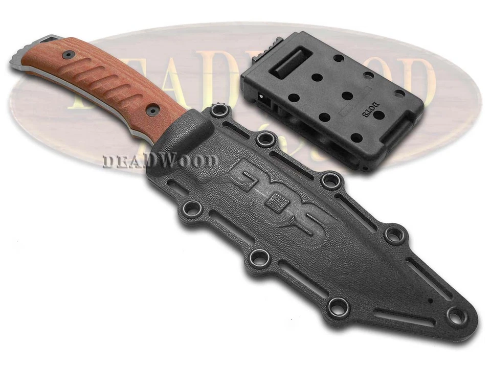 Cuchillos SOG Pillar LTD cuchillo de hoja fija 1/500 rojo Micarta S35VN acero UF1007-BX Foto 4 de 4