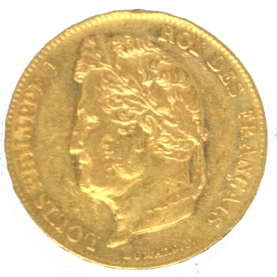 20 Francs Or Louis-Philippe 1840 Paris, France, TB/TTB - Photo 1/3