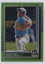 2025 Panini Donruss Optic Lime Green Prizm /149 Jake Bloss #96 8d2