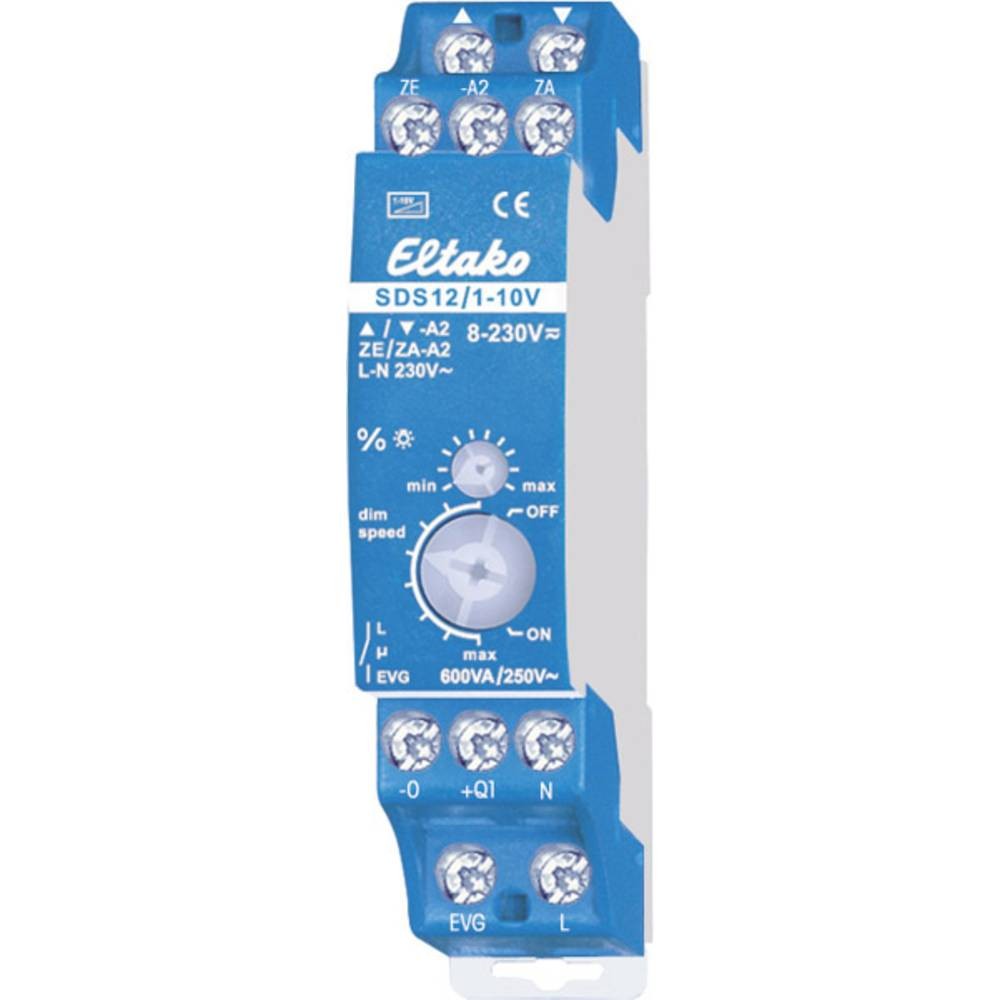 Variateur rail DIN Eltako 21100800 pour l'ambiance lumineuse du salon et de la salle