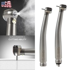 ASkeadnt Dental Fiber Optic LED E-generator High Speed Handpiece 2/4Hole For KAV