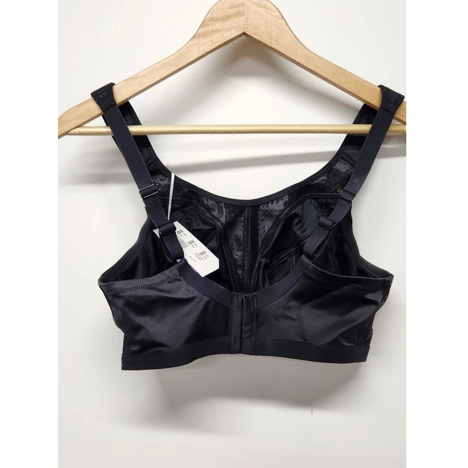 Sujetador deportivo inalámbrico Freya Dynamic para mujer negro/conversiones traseras de corredor, talla 36H Foto 2 de 4