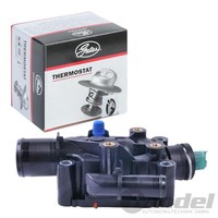 Gates Thermostat MIT Dichtungen 91°C FüR CitroËN Berlingo C-ELYSEE C2 C3 C4