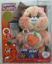 Care Bears Sweet Scents ~ Sweet Peach Bear Plush ~ Limited Edition BNISB.