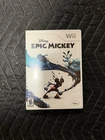 Epic Mickey Nintendo Wii Game With Case