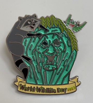 Disney Pin - World Wildlife Day 2023 - Flit & Meeko (Pocahontas) - LR
