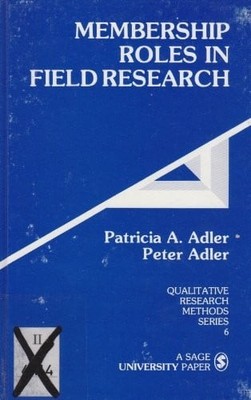 Membership Roles in Field Research (Qualitative Research Methods)