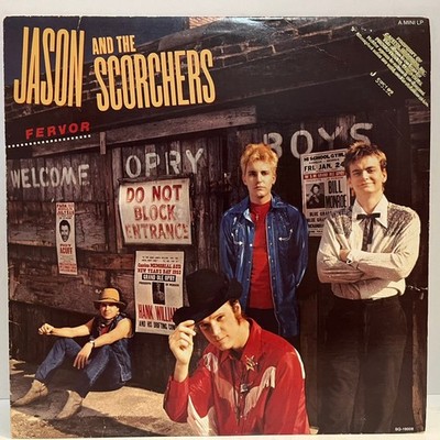 JASON & THE SCORCHERS - Fervor (1983 Promo) - 12'' Vinyl Record LP - VG+