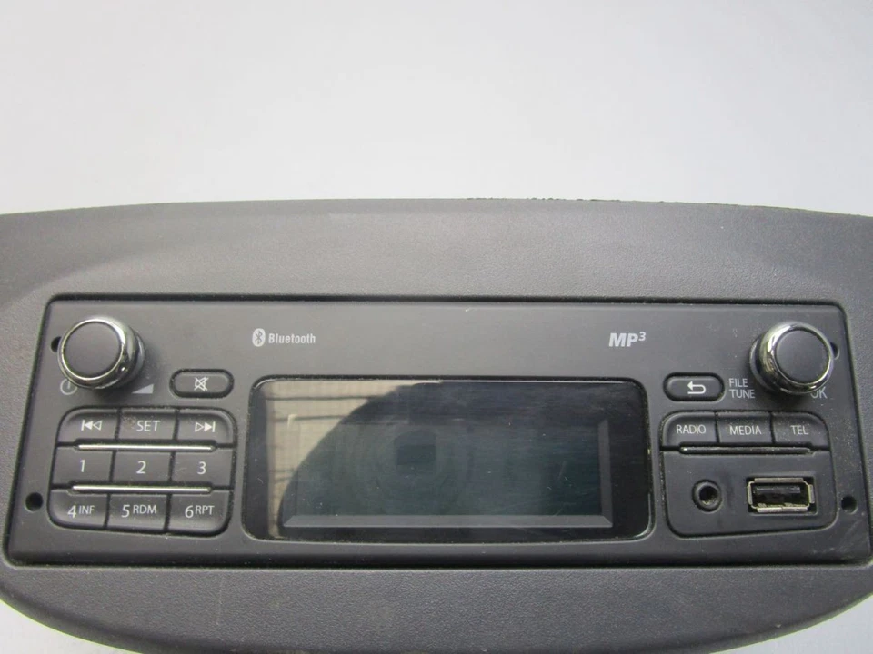 Radio USB AUX MP3 Bluetooth para RENAULT TWINGO II (CN0_) 1.2 16V 281156707R Foto 4 de 4