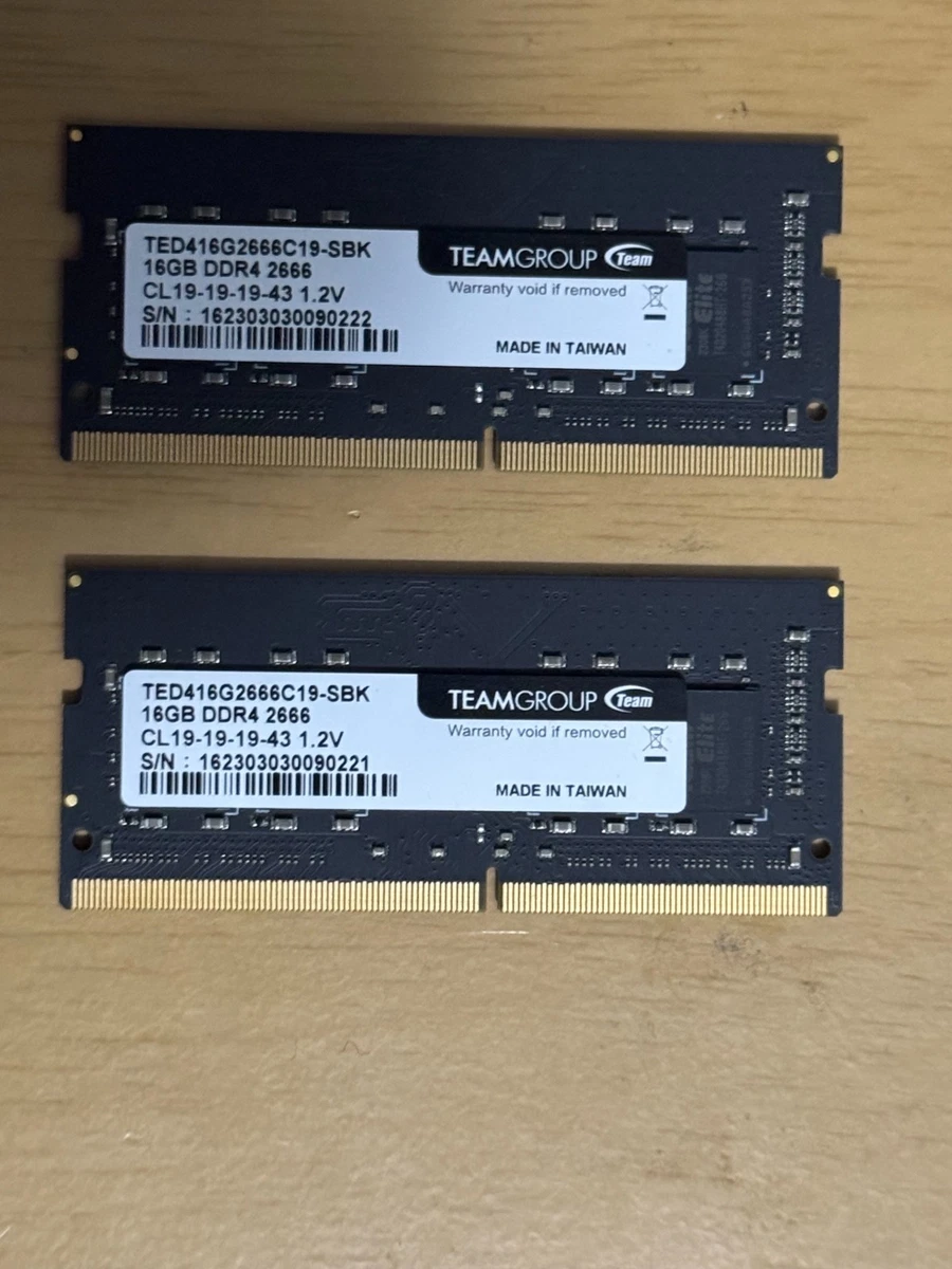 Team Group PC4-21300 (DDR4-2666) Bus Speed DDR4 SDRAM Memory (RAM