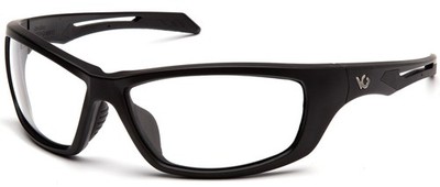 Venture Gear Howitzer Safety Glasses Clear Ant-fog Lens/ Black Frame