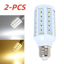 2pcs E27/E26 LED Light Globe Bulb 66-5730 Corn Lamp Fit RV/Boat/Solar AC/DC 12V