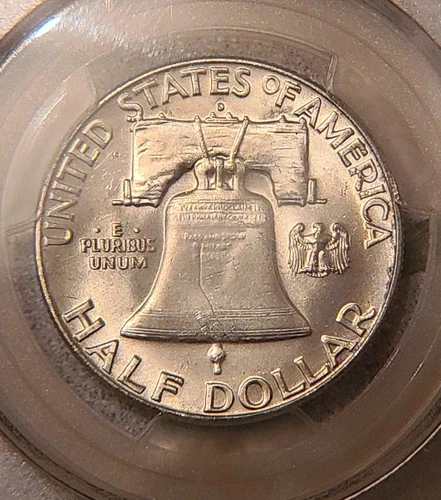 1962-D Franklin Half Dollar PCGS MS64 Silver Uncirculated Full bell