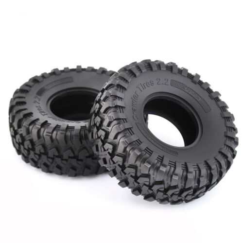 RC 130MM 2.2" Rubber Rocks Tires for 1:10 RC Rock Crawler Axial SCX10 Canyon Tra - Picture 5 of 7