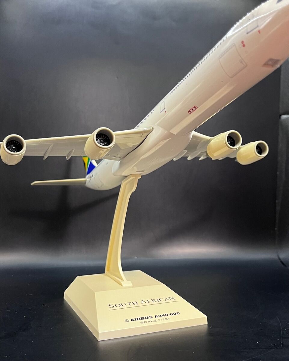Skymarks South African Airways Airbus A340-600, 1:200 Scale Skymarks South African Airways Airbus A340-600, 1:200 Scale