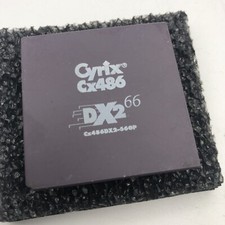 486 Cyrix Cx486 DX2 66-MHz Cx486DX2-66GP CPU Ceramic Processor 1993 Rare Vintage