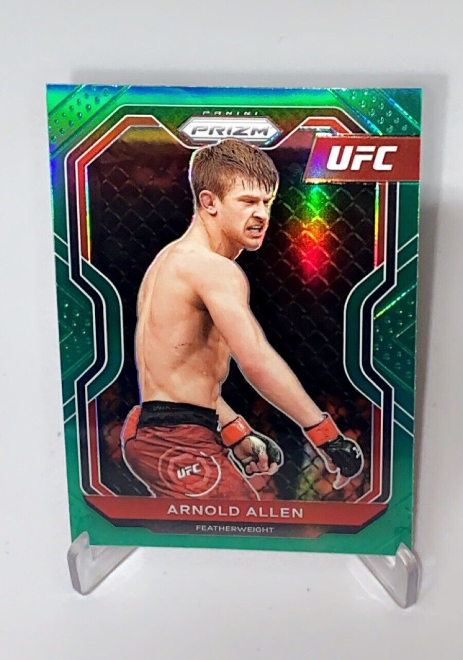2021 Panini Prizm UFC Arnold Allen Green Prizm SP #10 UFC Featherweight