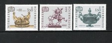 Austria 1971 ART TREASURES SALTCELLAR BY CELLINI SC 890-92 MNH 