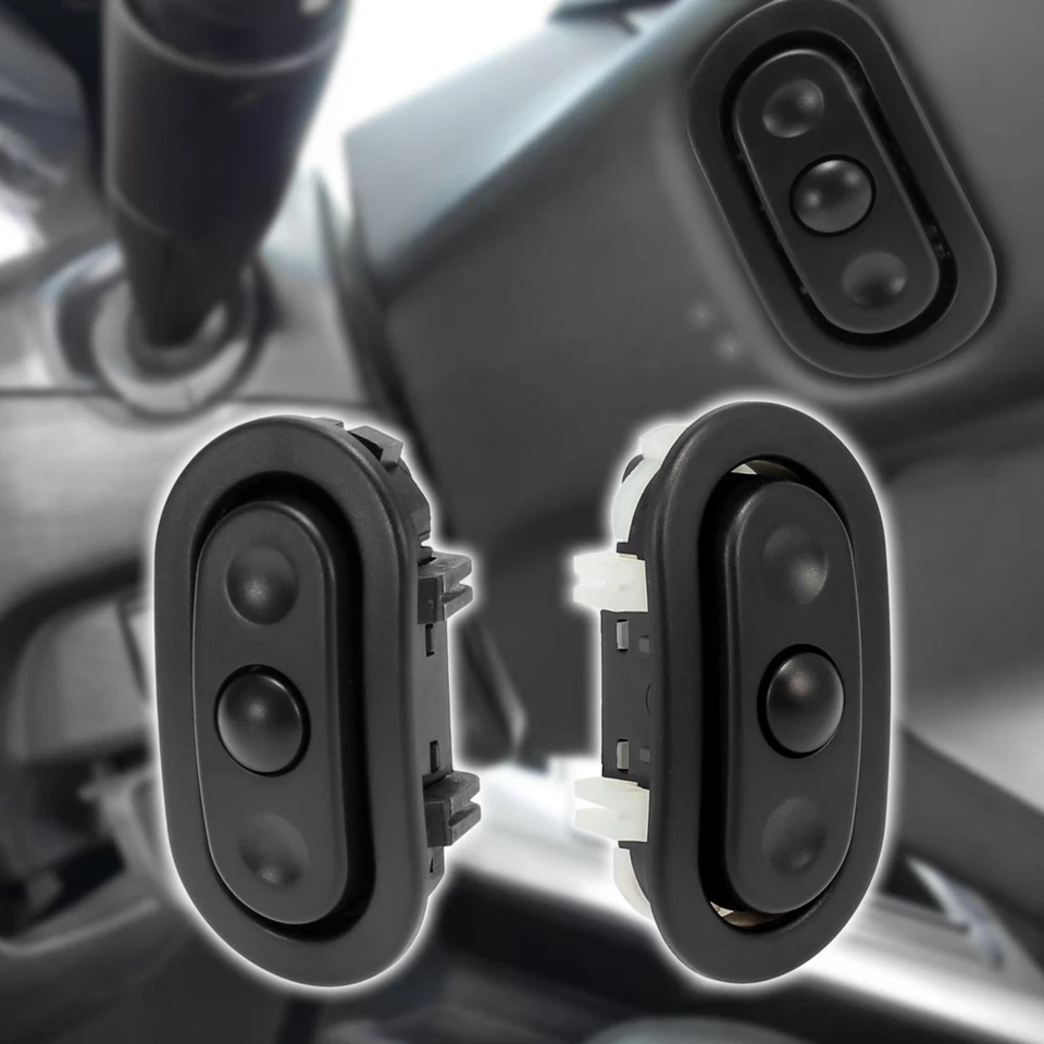 Par de interruptores de radiocontrol del volante derecho derecho para Chrysler para Jeep para Dodge Foto 2 de 4