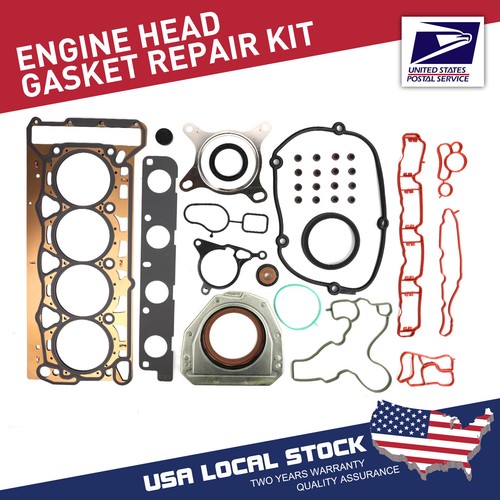 Engine Cylinder Head Gasket Oil Seal Repair Kit For VW GTI Tiguan A4 Q5