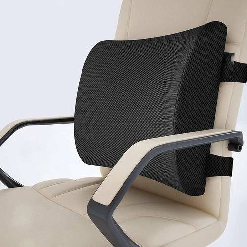 Seat Cushion & Lumbar Support Pillow for Office Chair, Car