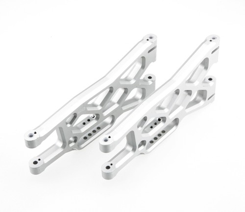 GDS Racing Alloy Front/Rear Lower Arms Silver for Traxxas X-Maxx Truck 1/5 (2pc) - Picture 3 of 3